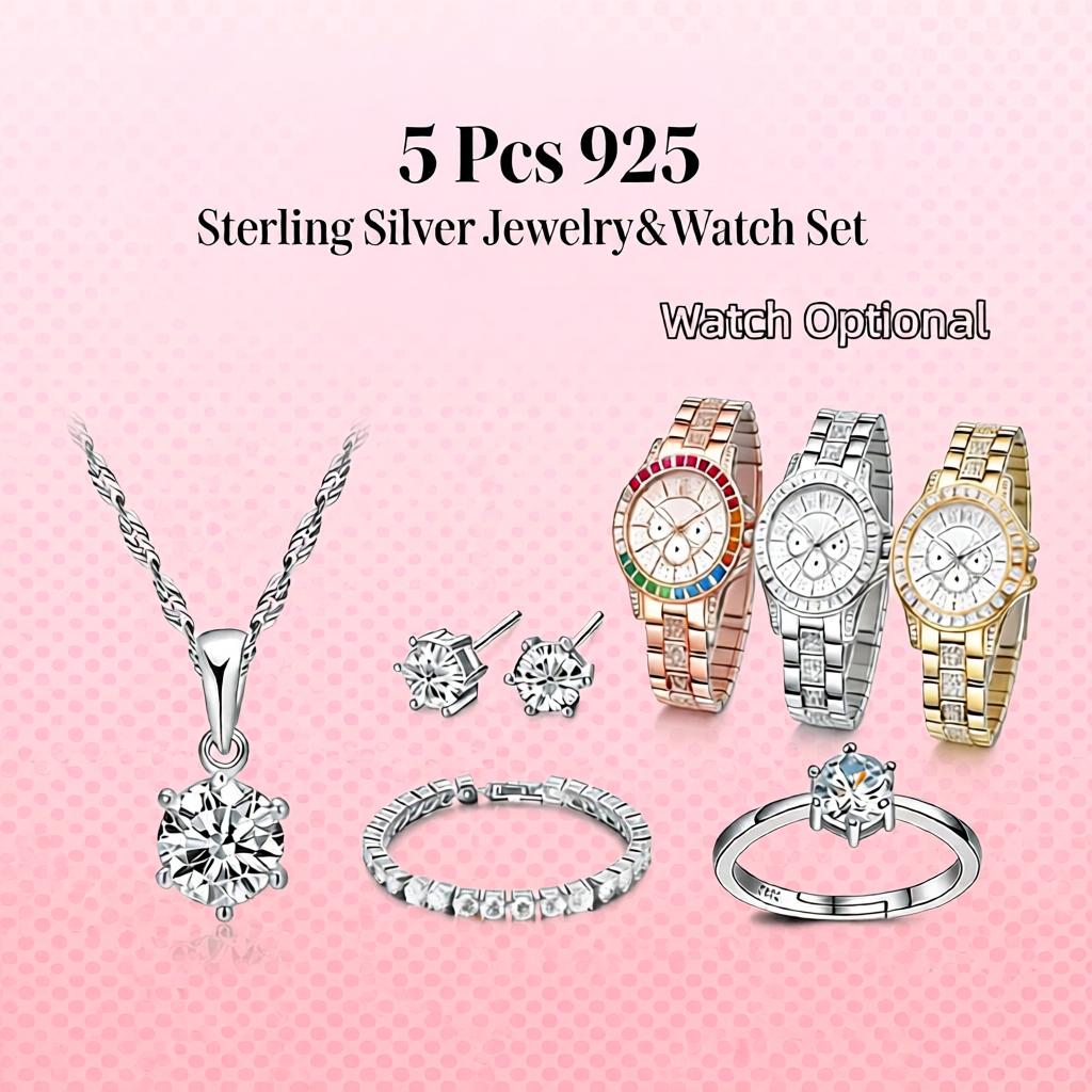 Pretty 925 Sterling Silver Geo - Best Jewelry Watches review and price