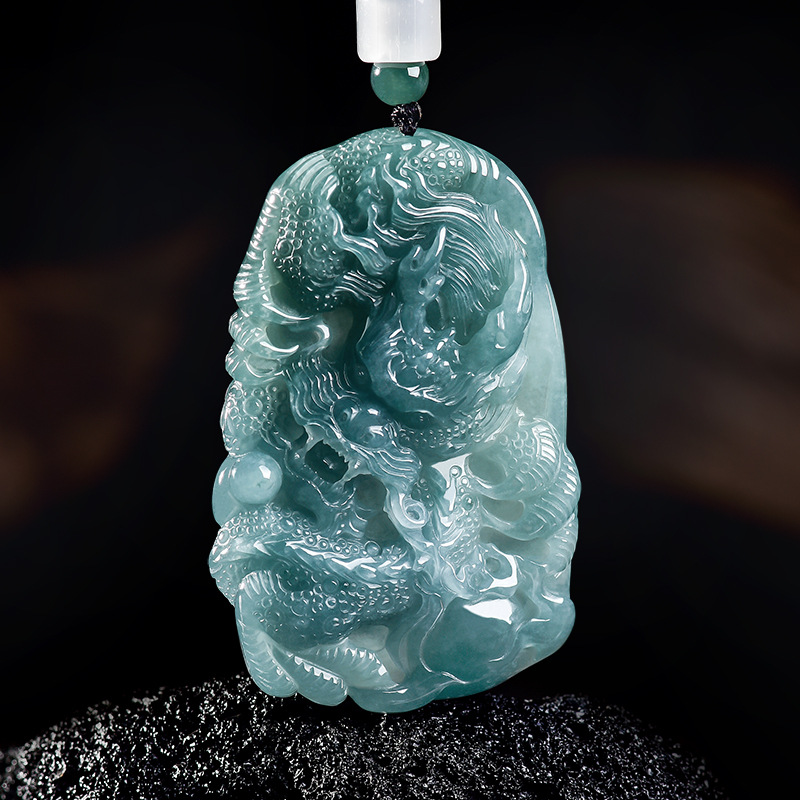 Natural Burmese Jadeite Dragon - Jewelry & Watches Spółka Z Ograniczoną Odpowiedzialnością review and price