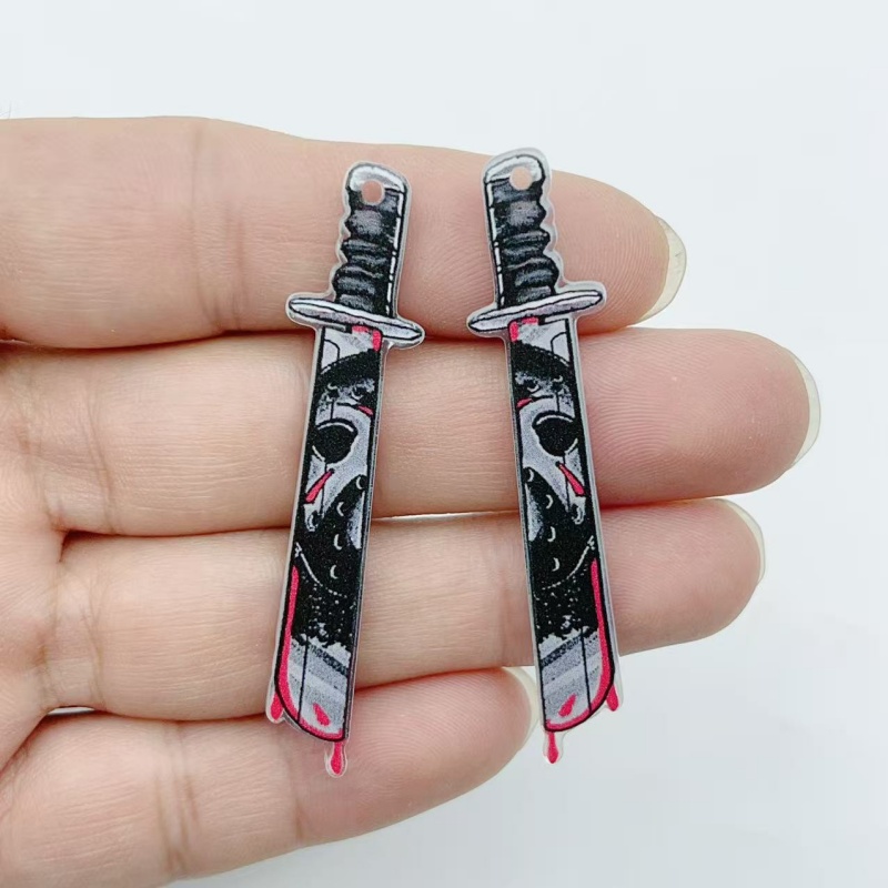 10 pieces of acrylic jewelry H - Drop Earrings review and price