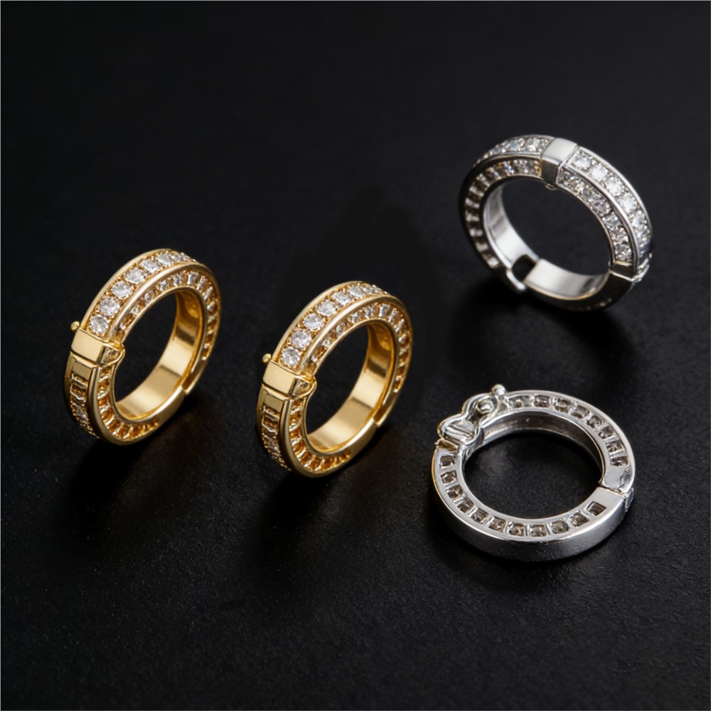 2pcs Round Connector Buckles P - Pearl Necklace review and price