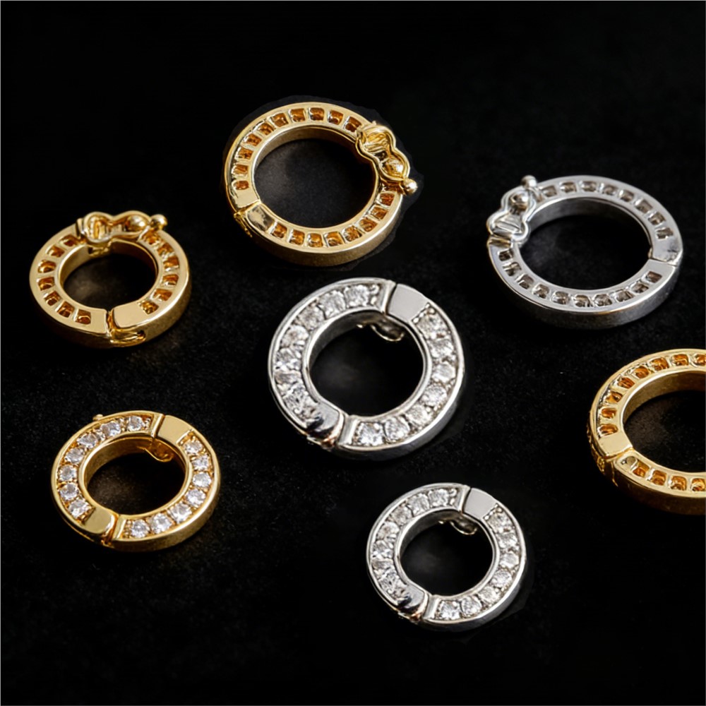 2pcs Round Connector Buckles P - Pearl Necklace review and price