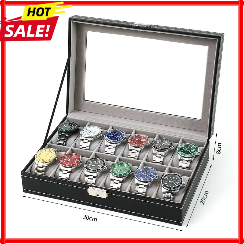Watch Boxes 2/3/4/5/6/8/10/12  - Best Jewelry Watches review and price