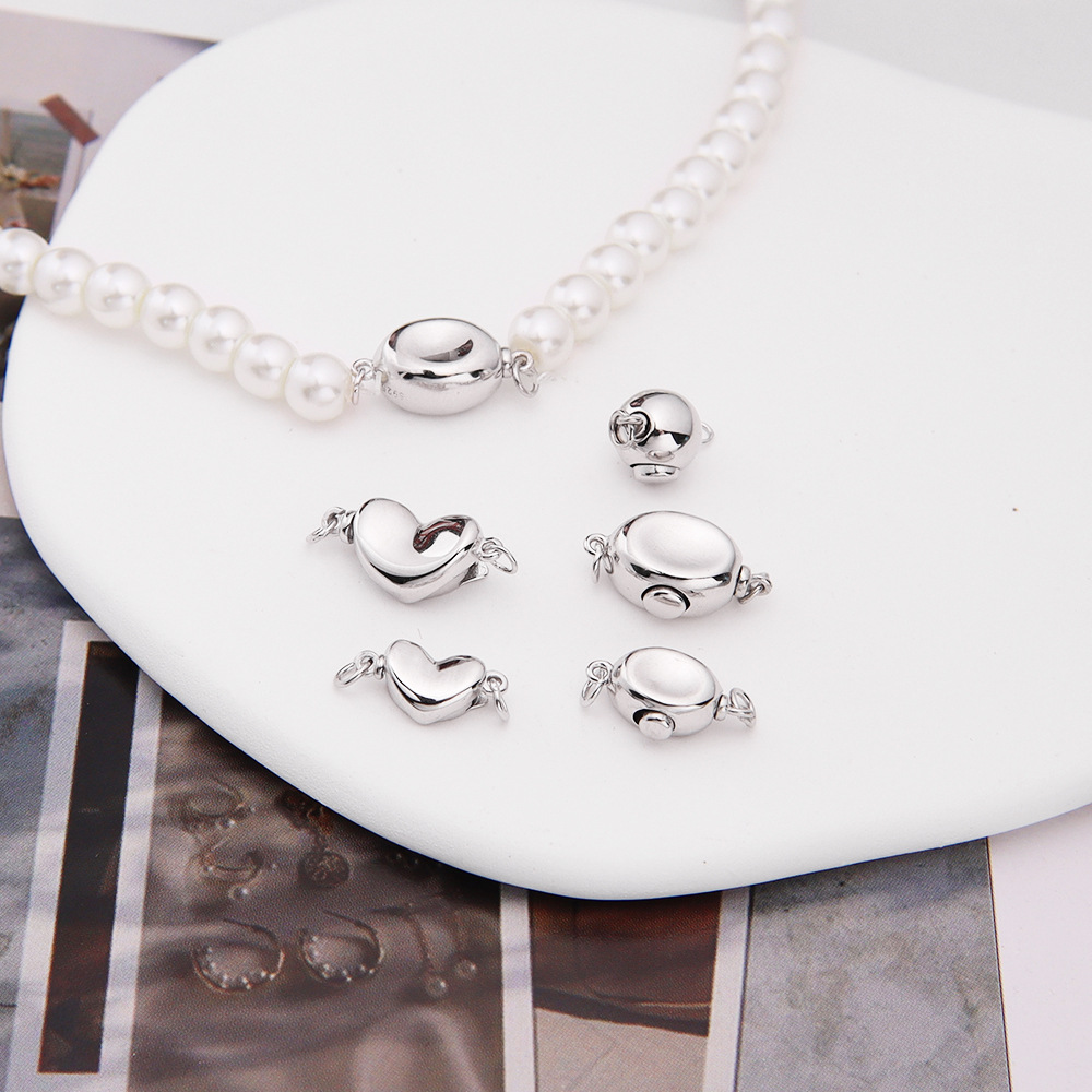 2Pcs 925 Sterling silver Boat  - Pearl Necklace review and price