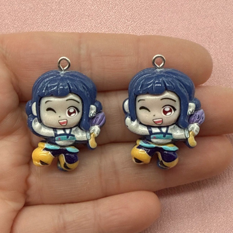 10pcs resin cartoon pendant, D - Drop Earrings review and price