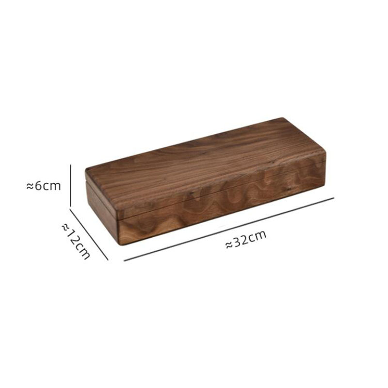 Black walnut high-end desktop  - Jewelry And Watches Box review and price