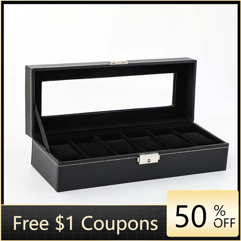 PU Leather Watch Box Organizer - Best Jewelry Watches review and price