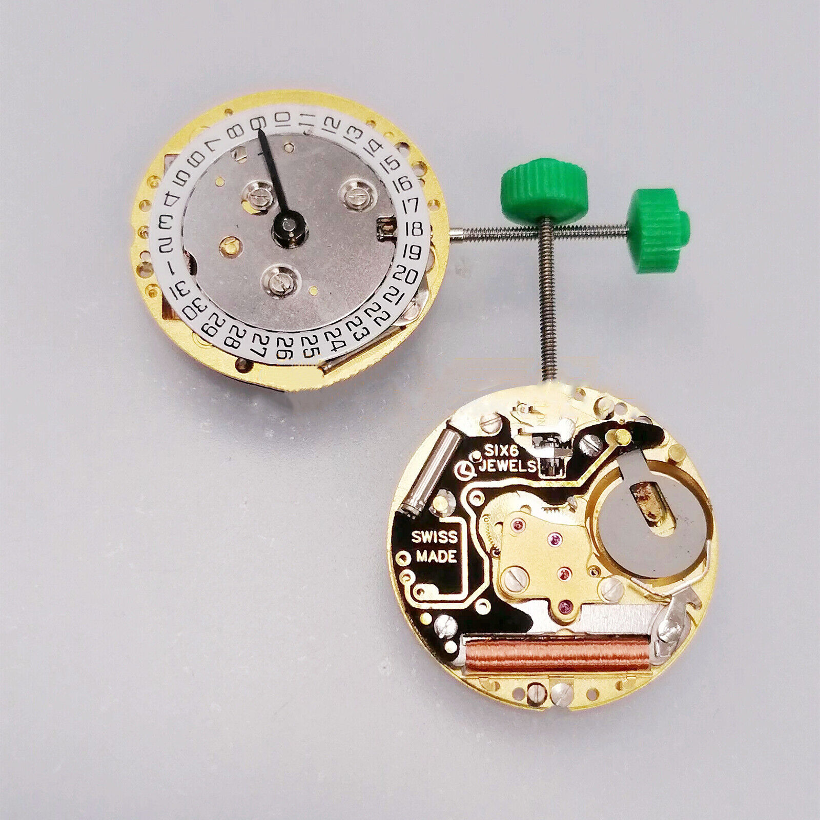 2 Hands 6 Jewel ISA 222 Watch  - Jewels In Quartz Watches review and price