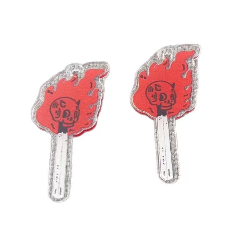 10pcs acrylic skull pendant, D - Drop Earrings review and price