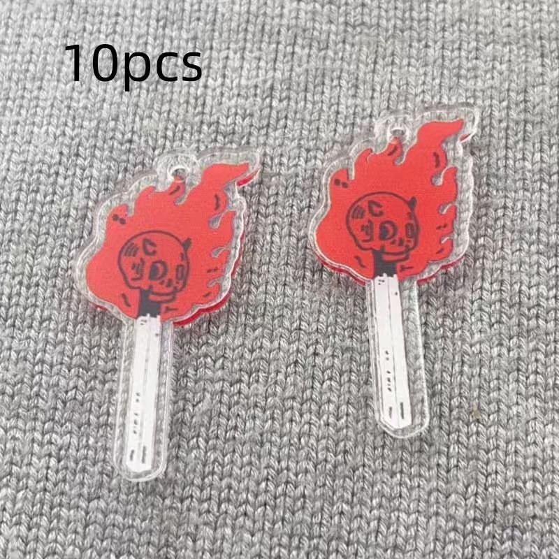10pcs acrylic skull pendant, D - Drop Earrings review and price