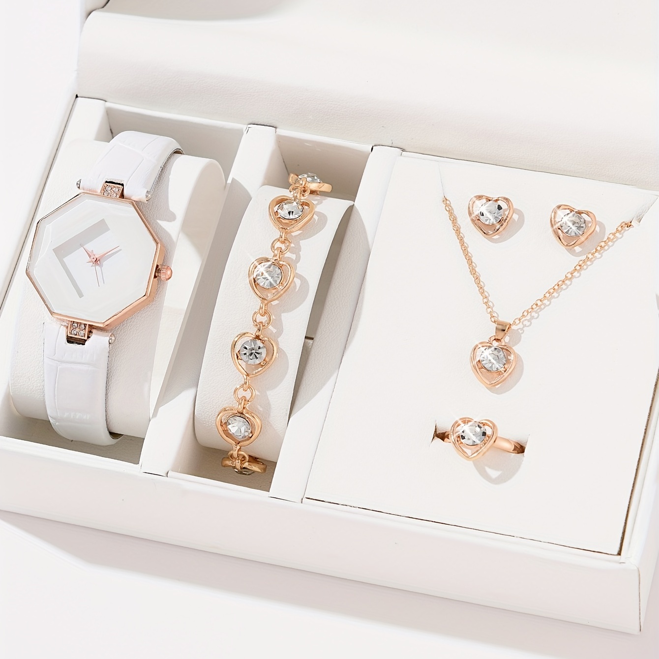 1pc Rhinestone Decor Quartz Wa - Best Jewelry Watches review and price