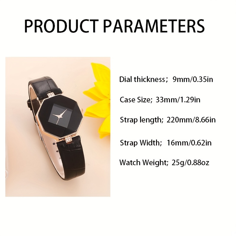 1pc Rhinestone Decor Quartz Wa - Best Jewelry Watches review and price