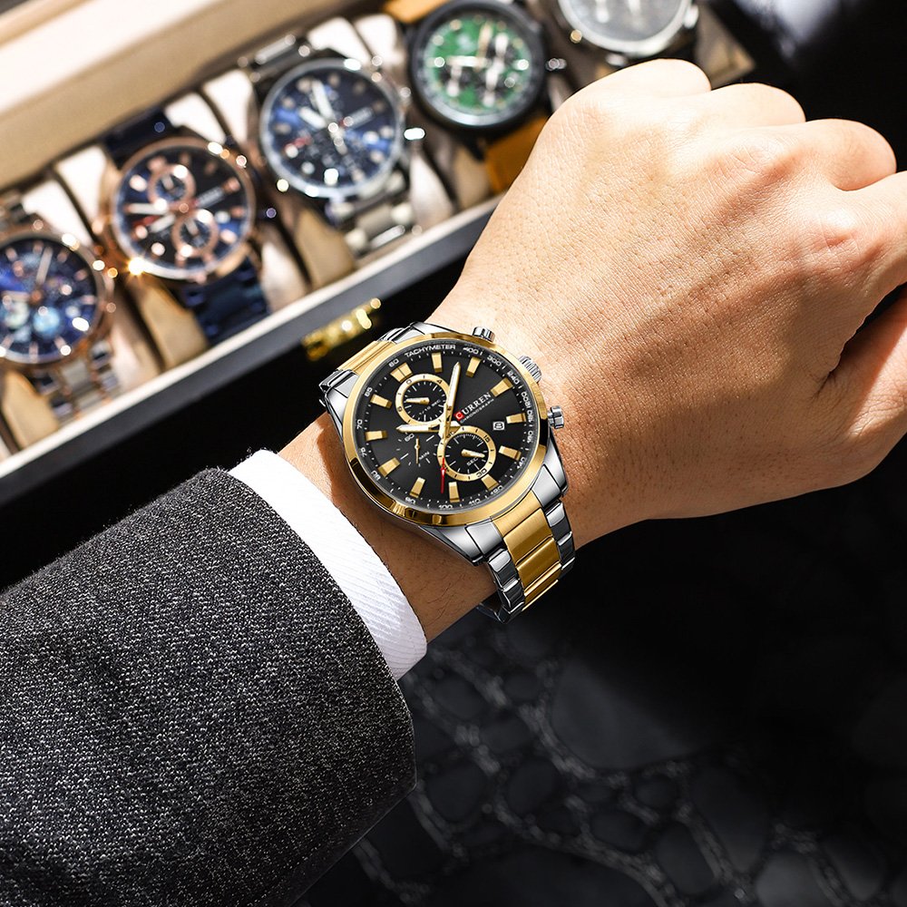 CURREN Casual Quartz Chrono Sp - Jewelry And Watches review and price