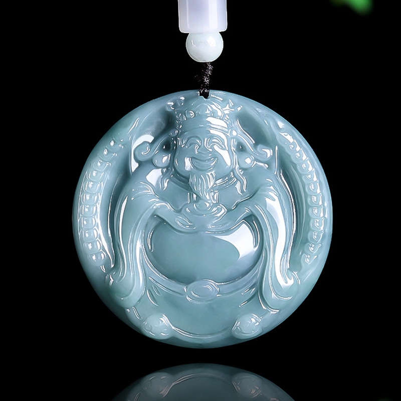 Burmese Jadeite God of Wealth  - Jewelry & Watches Spółka Z Ograniczoną Odpowiedzialnością review and price