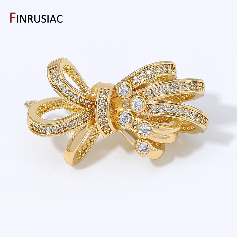 18K Gold Plated Brass Bow Shap - Pearl Necklace review and price