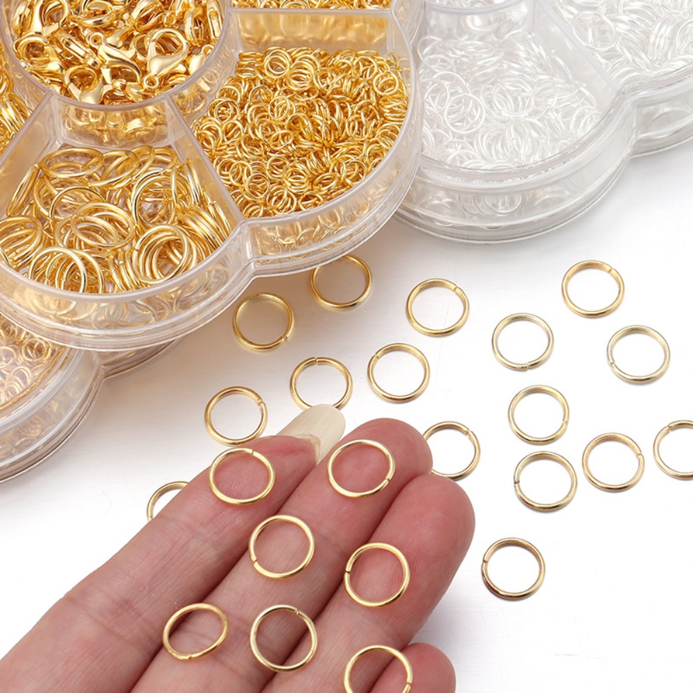 1 Box Jump Rings DIY Jewelry F - Jewelry Repair & Watches Reviews review and price