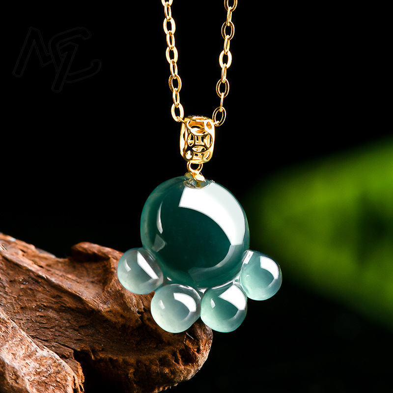 Natural Real Emerald Blue Wate - Jewelry & Watches Spółka Z Ograniczoną Odpowiedzialnością review and price
