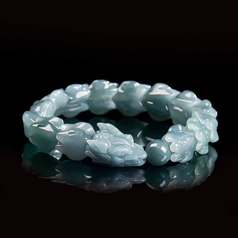 Blue Burmese Jadeite Dragon Br - Jewelry & Watches Spółka Z Ograniczoną Odpowiedzialnością review and price