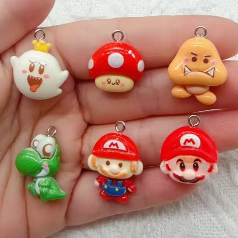 10pcs resin cartoon pendant, D - Drop Earrings review and price