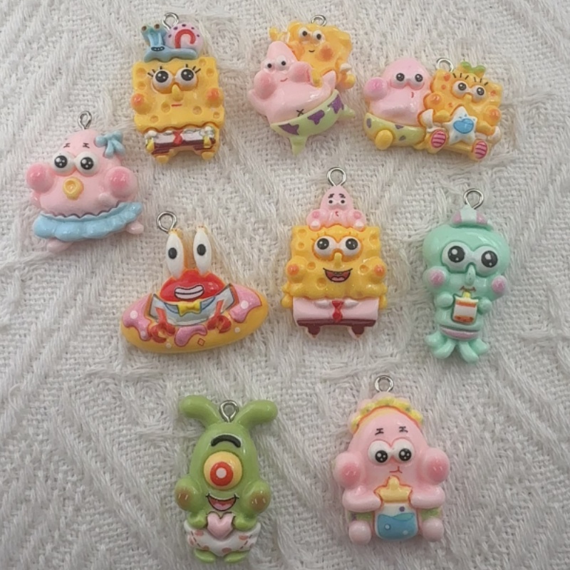 10pcs cartoon resin pendant, D - Drop Earrings review and price