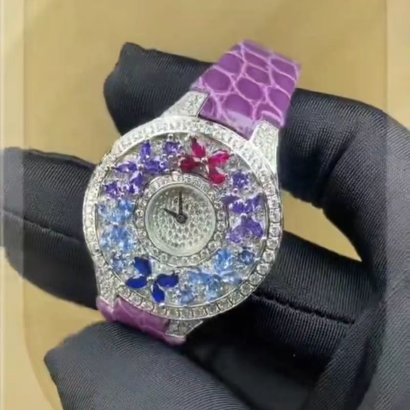 Luxury Colorful Women's Watch  - Jewels In Quartz Watches review and price