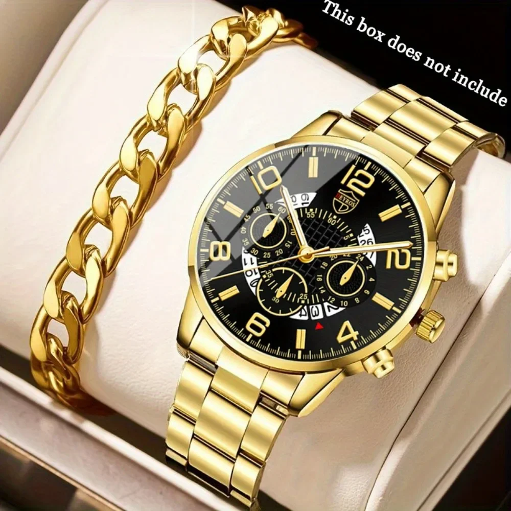 4pcs/set Men's Casual Watch Al - Best Jewelry Watches review and price