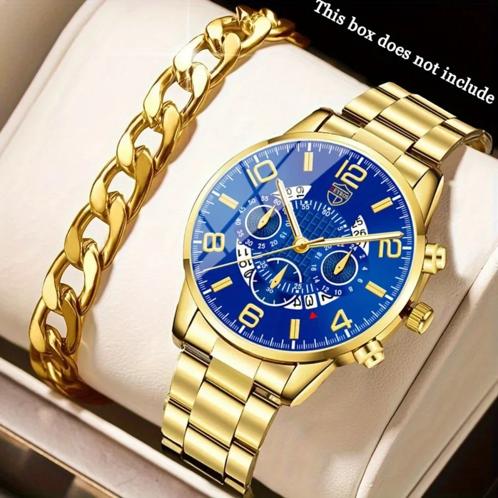 4pcs/set Men's Casual Watch Al - Best Jewelry Watches review and price