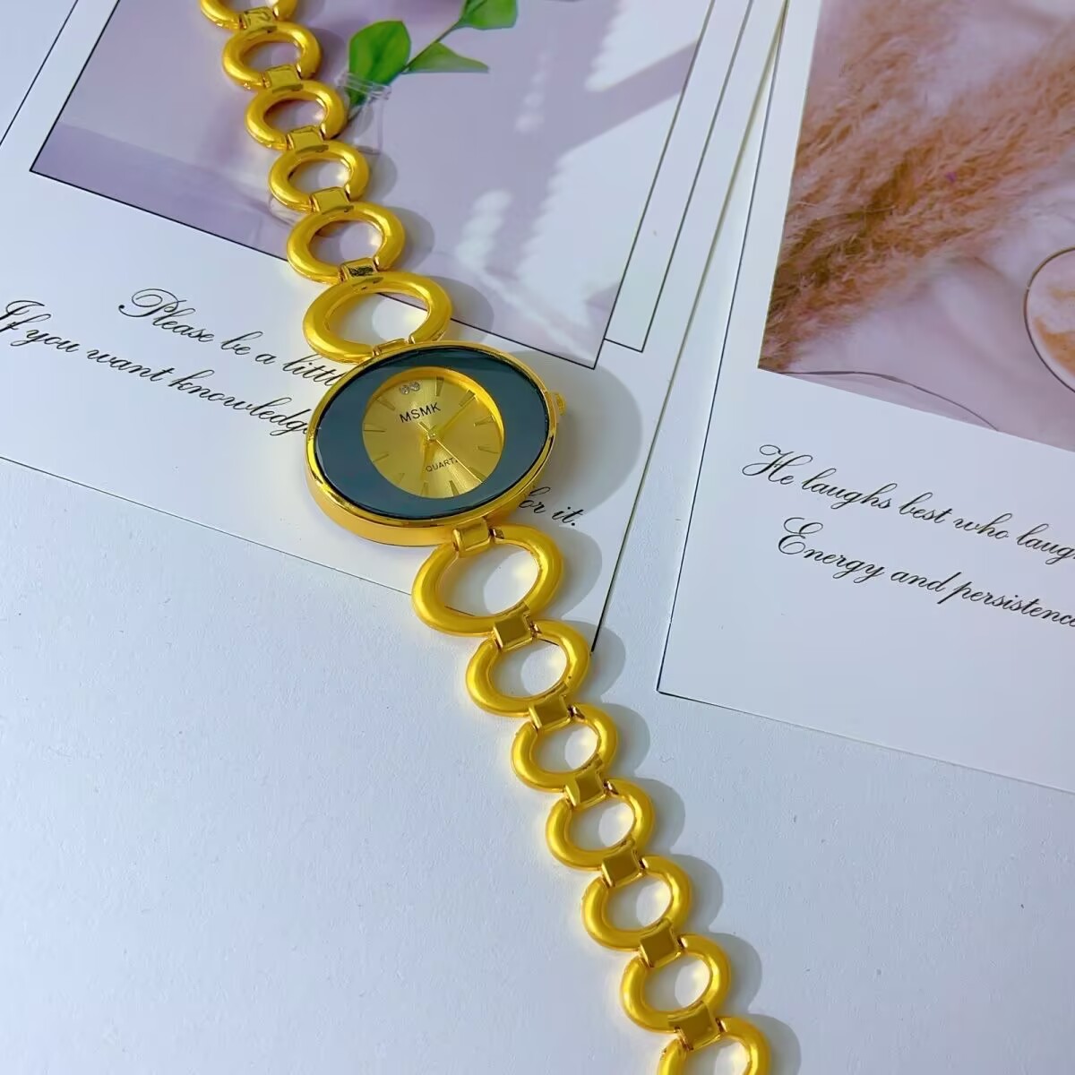 New American 24K Gold Plated W - Jewelry And Watches review and price